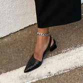 Damen Toe Commuter Mid Geschlossene Sandalen